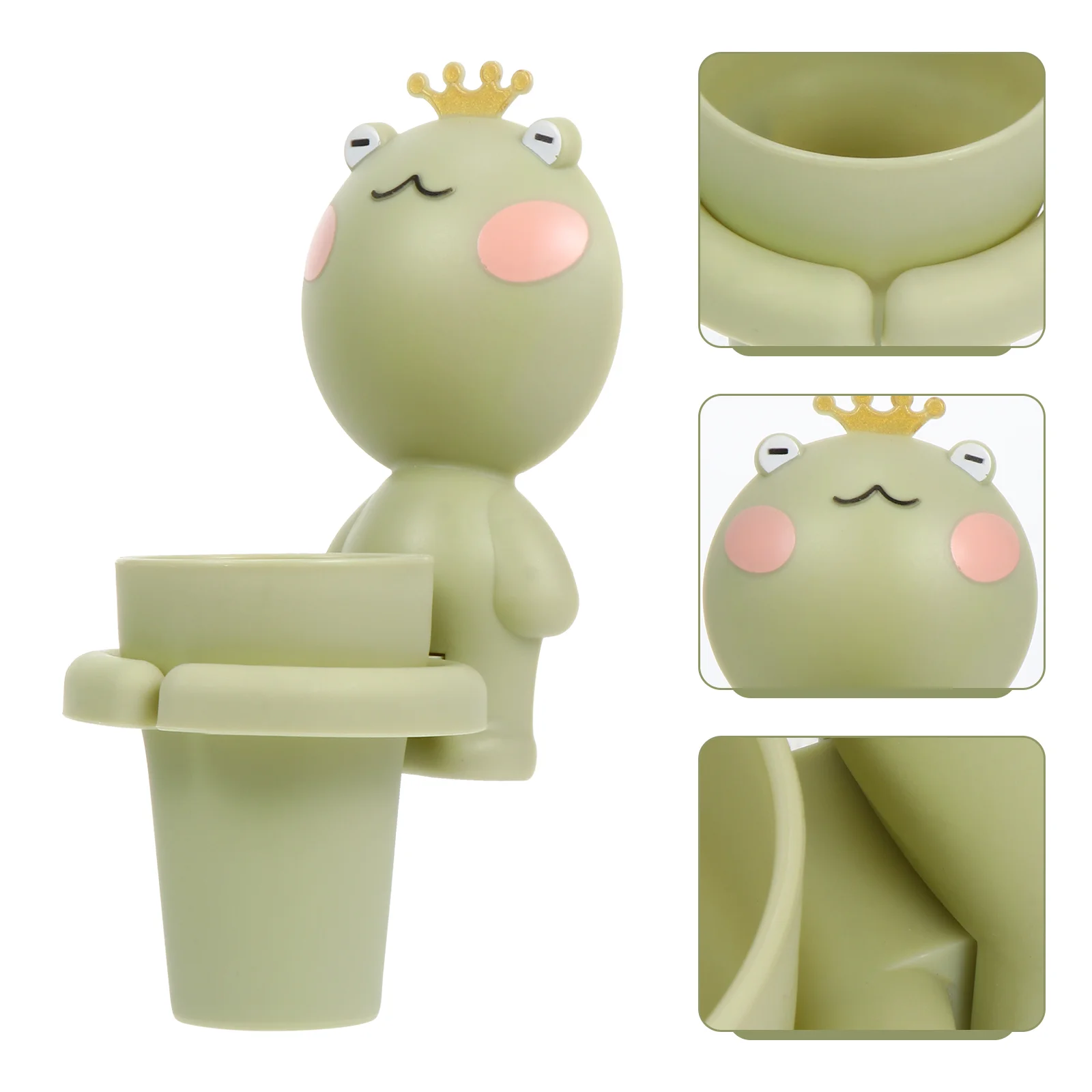 

Cup Holder Rack Mouthwash Toothpaste Stand Cartoon Bathroom Hanging Wall Tool Supplies Organizer Storage Gargle Set Shelf