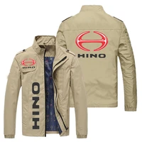 hino 2022 truck jacket printed mens jacket casual harajuku trench coat fashion trend bike jacket mens clothing jacket style