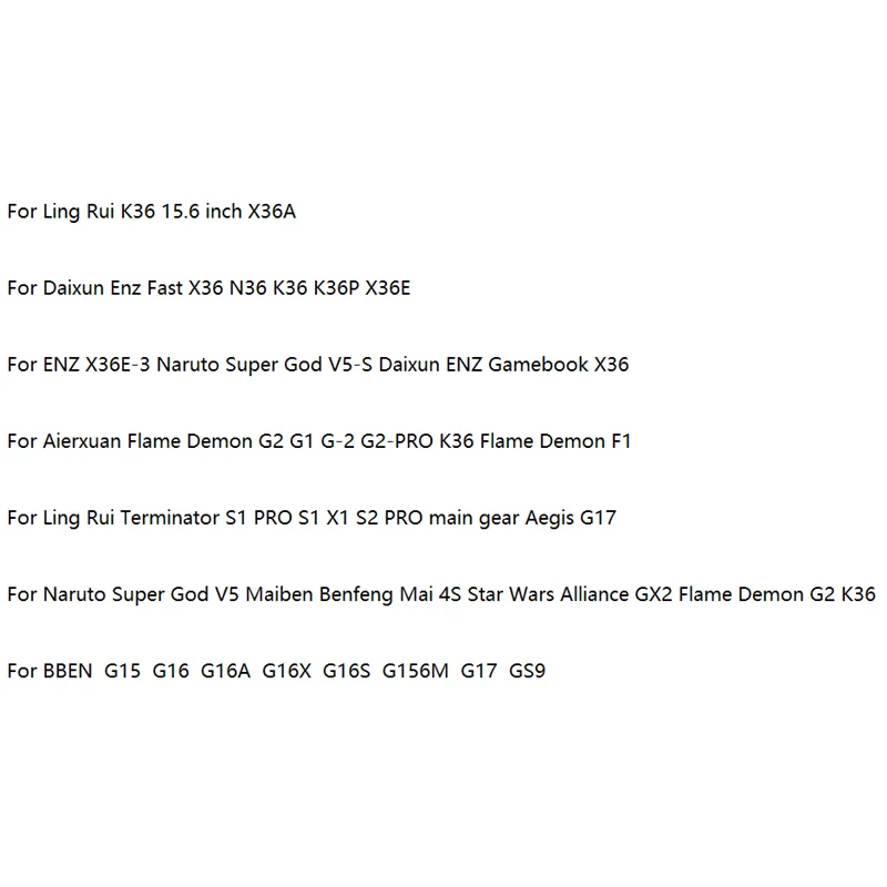 RozFaro K36 для ENZ Gamebook X36 X36A X36E-3 Аккумулятор ноутбука IFUNK S P16 I7 STE003B STE003A G17 15NX 15RX TOPOSH P10 F156