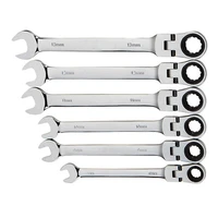 combination ratchet wrench with flexible head dual purpose ratchet tool ratchet combination set car hand tools