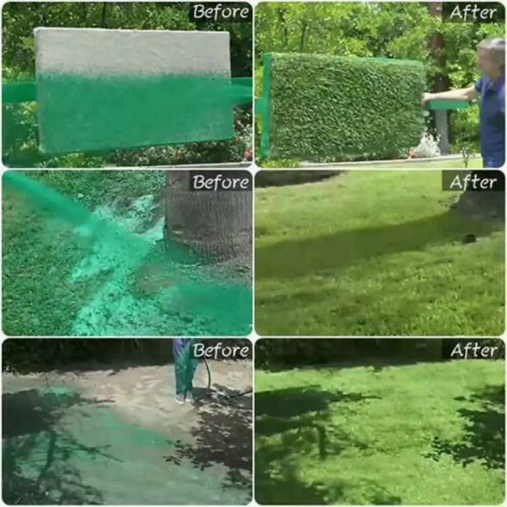 

Garden Seed Sprayer Combination Liquid Lawn Seed Sprinkler Easy Fast System Can Seed Watering Sprayers Sprayer Plastic Gras N4t0