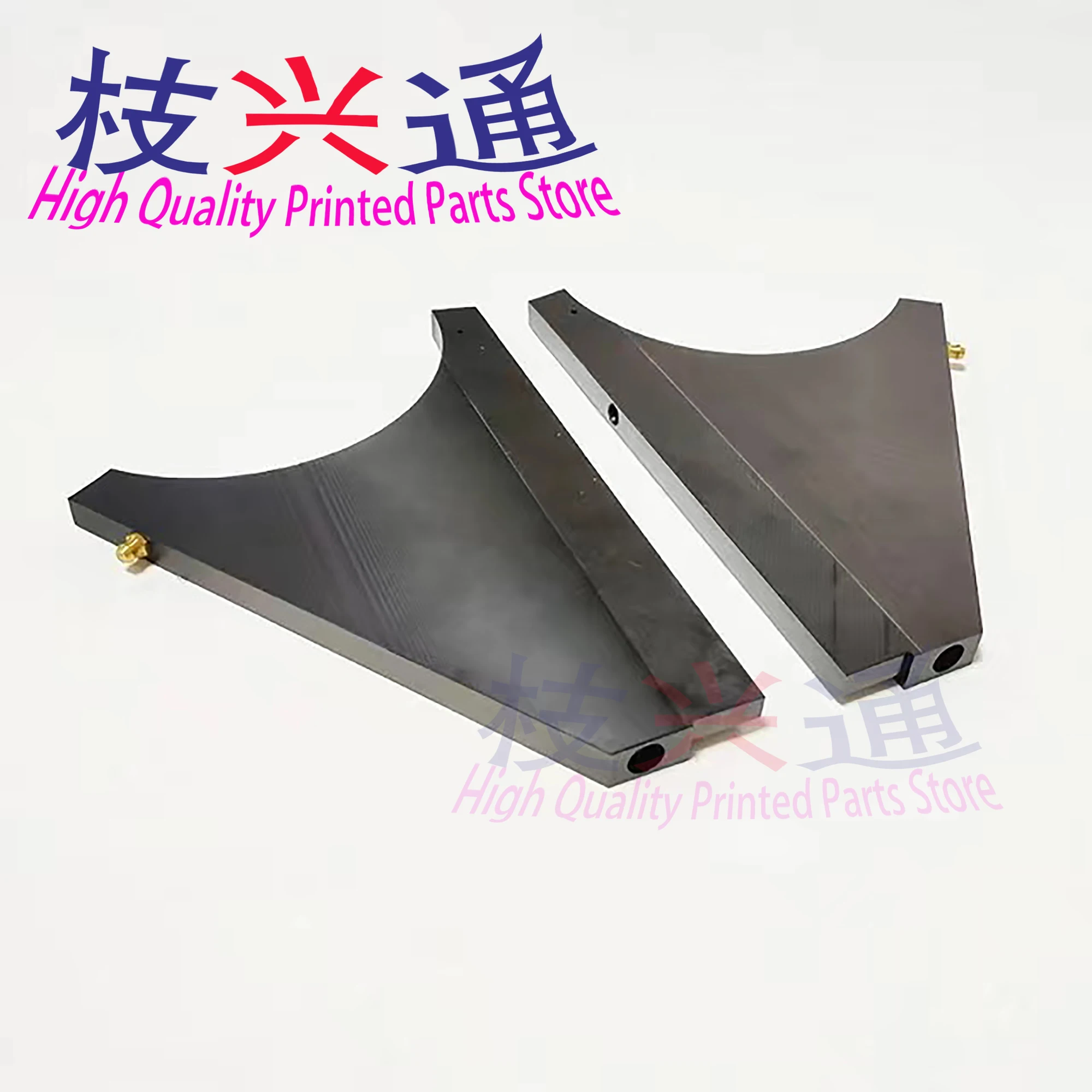 

1 Pair KBA 106 Printing Machine Spare Parts Ink Baffle Ink Duct End Block