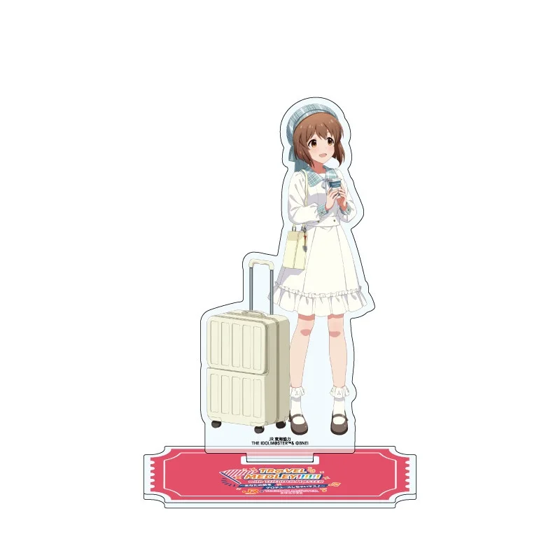Фото Фигурка-подставка THE iDOLM@STER из акрила, 15 см, для косплея, декор, подарок для друзей, на фестивали, брелок №4
