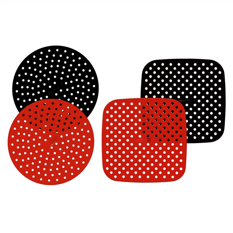 

Silicone Mat Air Fryer Non-stick Baking Mat Bakeware Oil Mats Pastry Tools Accessories Cake Grilled Saucer Kitchen Accessories