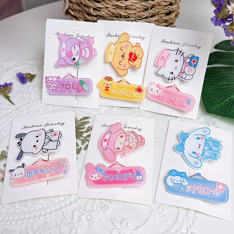 

2/3 шт., заколки для волос «Hello Kitty»
