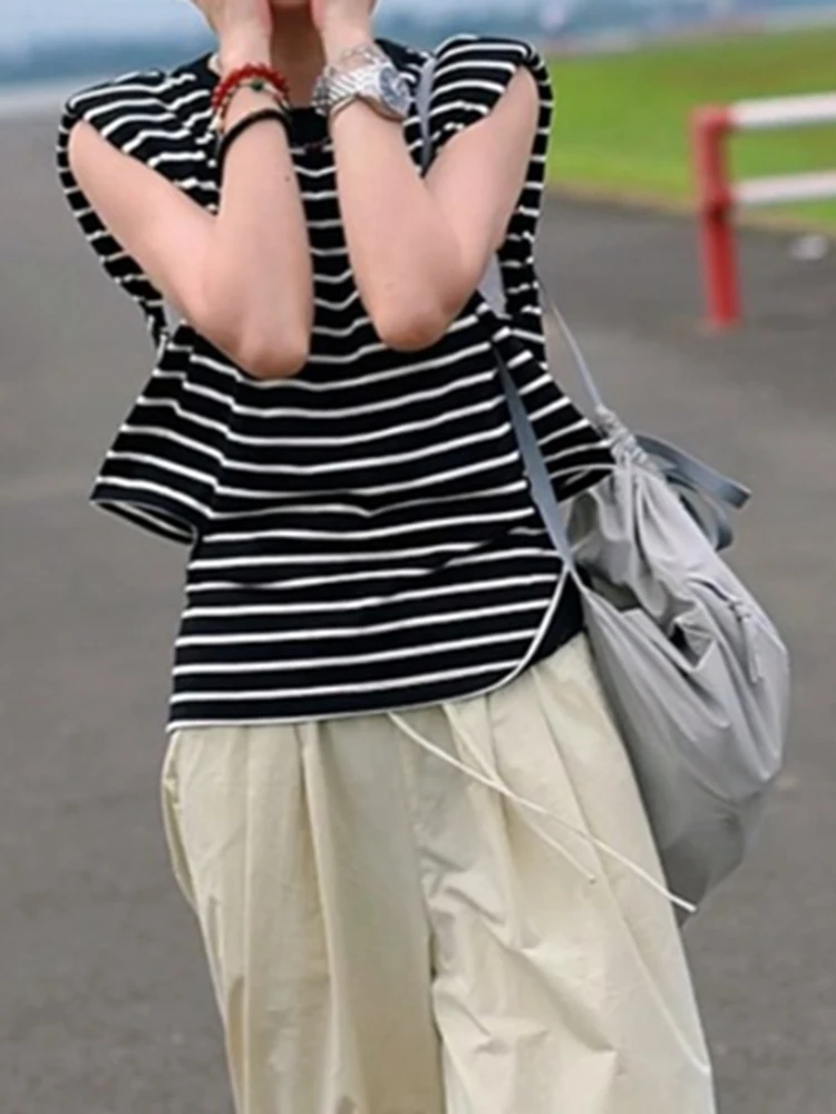 Женская летняя футболка без рукавов элегантная маленькая рубашка с ремешком в