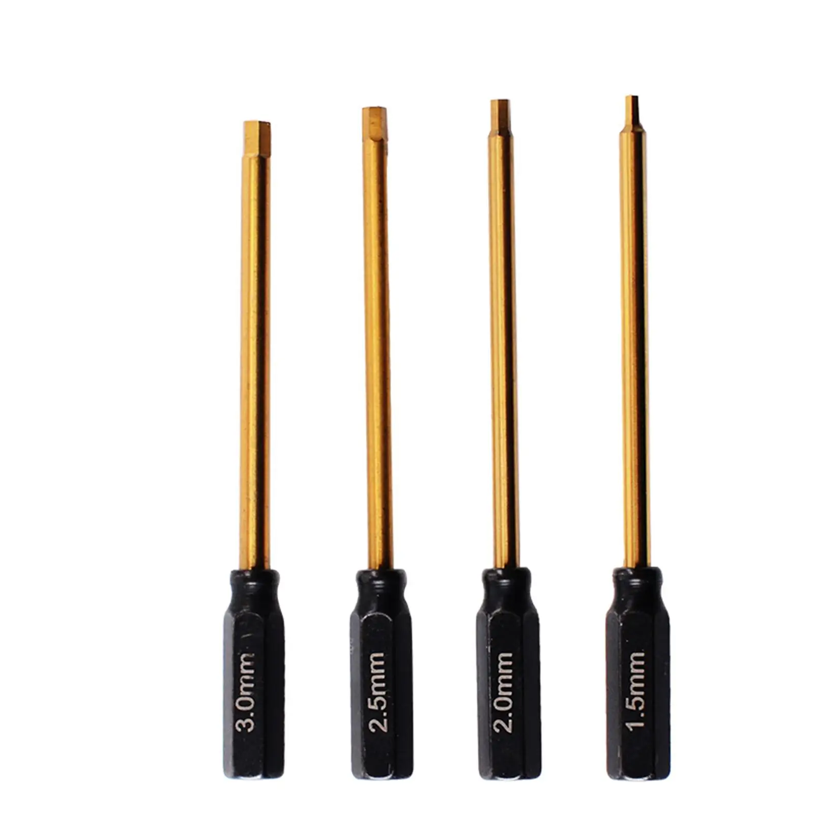 

Hexagon Screwdrivers Tools Kit H1.5/2.0/2.5/3.0mm Tool Steel for RC Car Remote Control Electronics drones PC