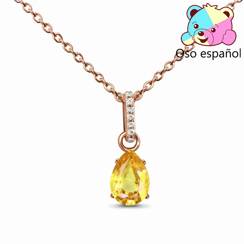 

925 Original Women's Necklace sterling Silver Real Spanish Bear Natural Pearls 2022 Luxury Quality Jewelry