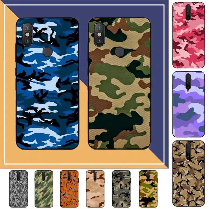 

Camouflage Pattern Camo military Army Phone Case For Redmi Note 4 X 5 A 6 7 8 Pro T 9 Pro 9S 10 Pro 11 Pro 11S 11Epro PocoM3pro