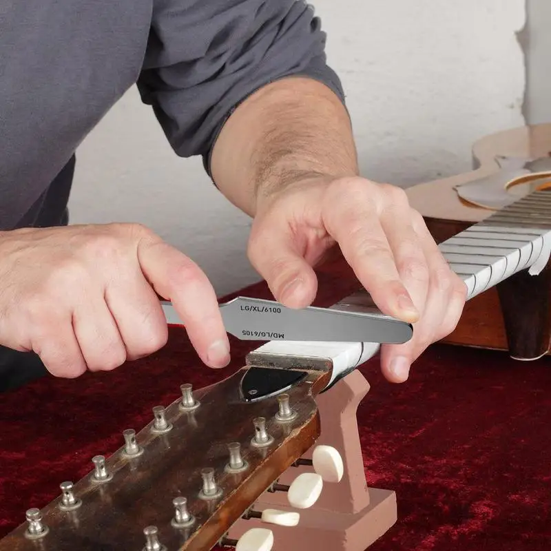 Лад короночный файл ладовый рандомный стальной напильник для ладового конца Luthier