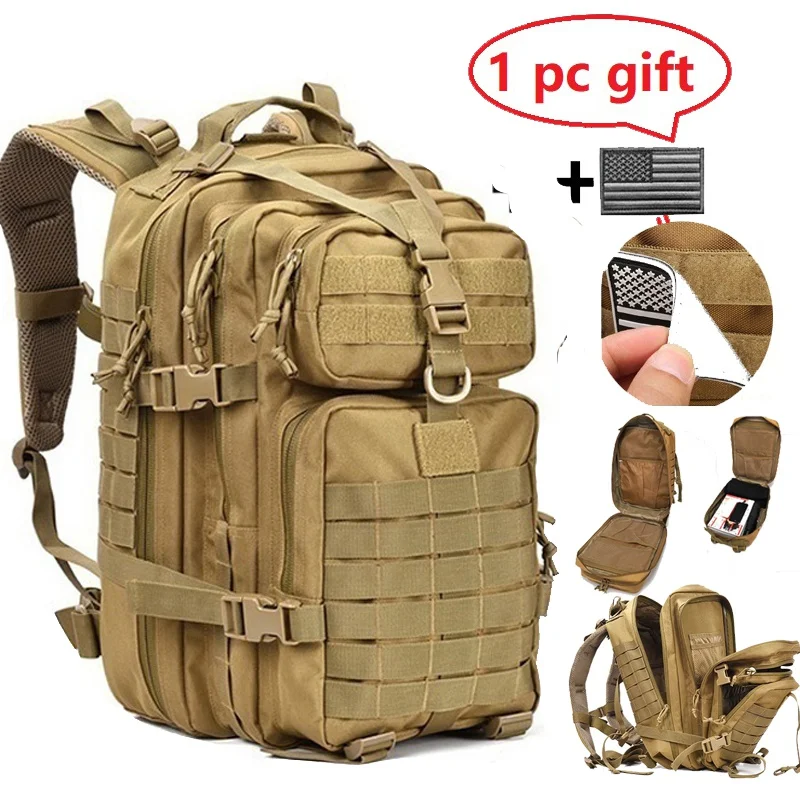 

30L/50L 1000D Nylon Waterproof Backpack Outdoor Military Rucksacks Tactical Sports Camping Hiking Trekking Fishing Hunting Bag