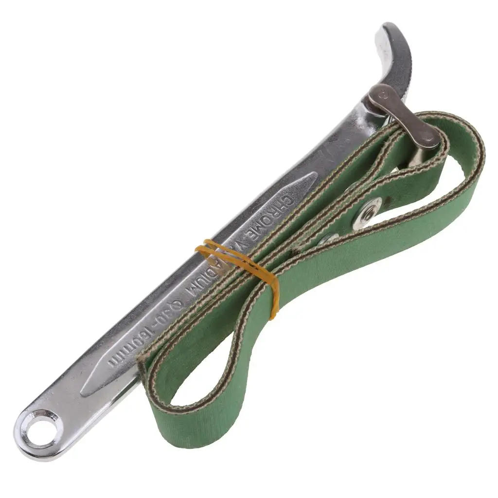 

9 Inches Belt Strap Wrench Oil Fuel Filter Car Engine Repair Tool