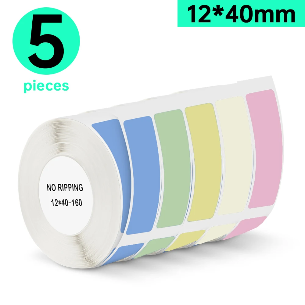 

White Label Tape for Niimbot D110 Printer Paper 15*50mm D11 Label Sticker Paper Roll for Niimbot Labeller D110 Label Printer