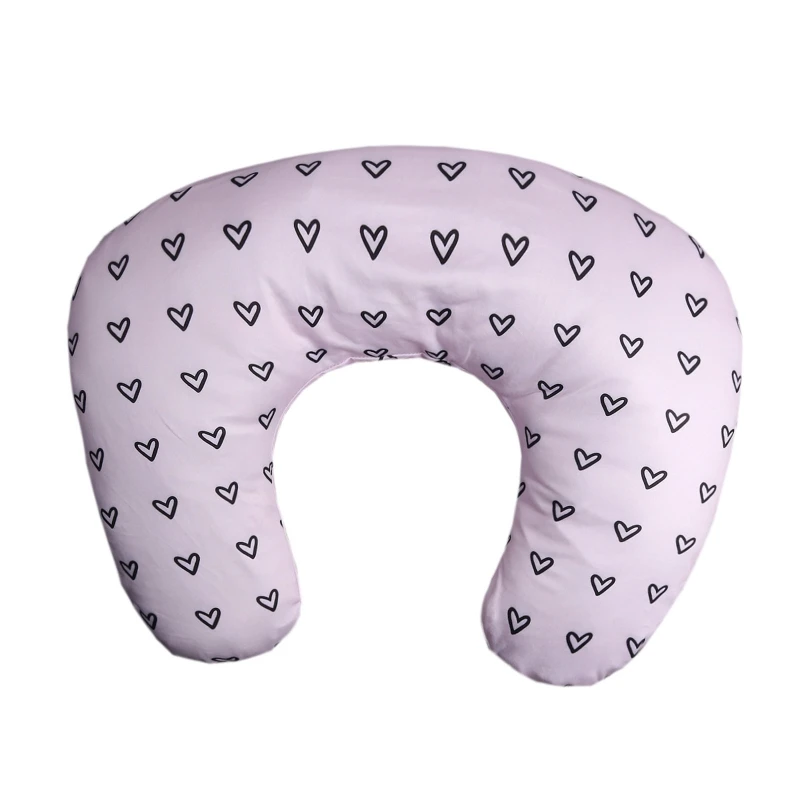 

Q1FE Baby Nursing Pillows Cover Maternity U-Shaped Breastfeeding Pillow Slipcover Infant Cuddle Feeding Waist Cushion Case