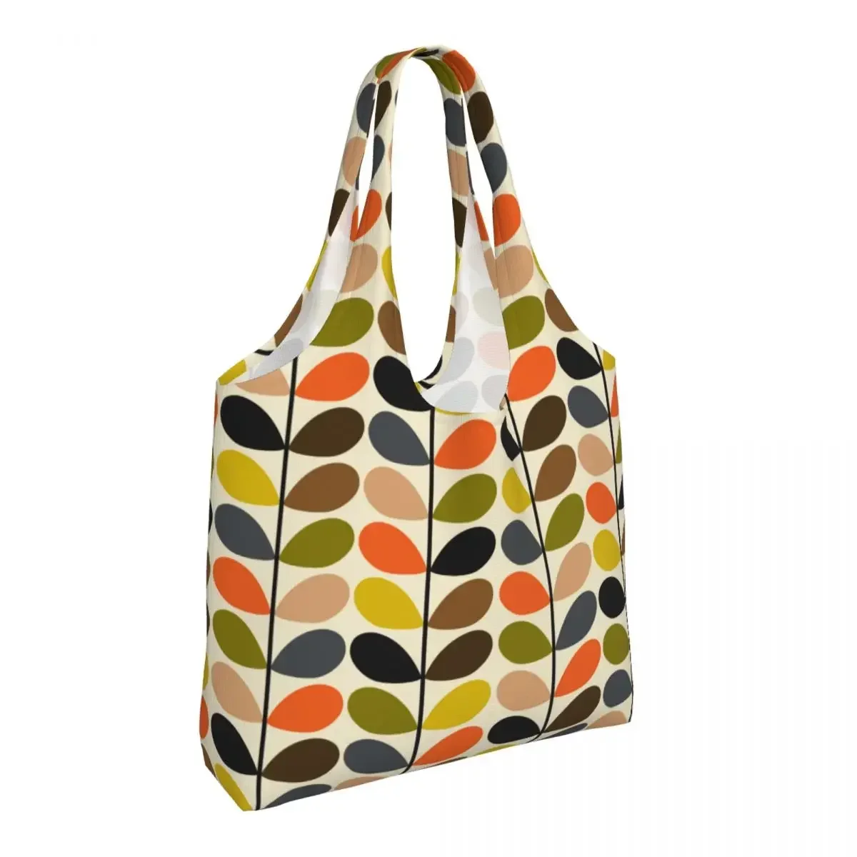 Изготовленная на заказ сумка для покупок с несколькими стержнями холщовая