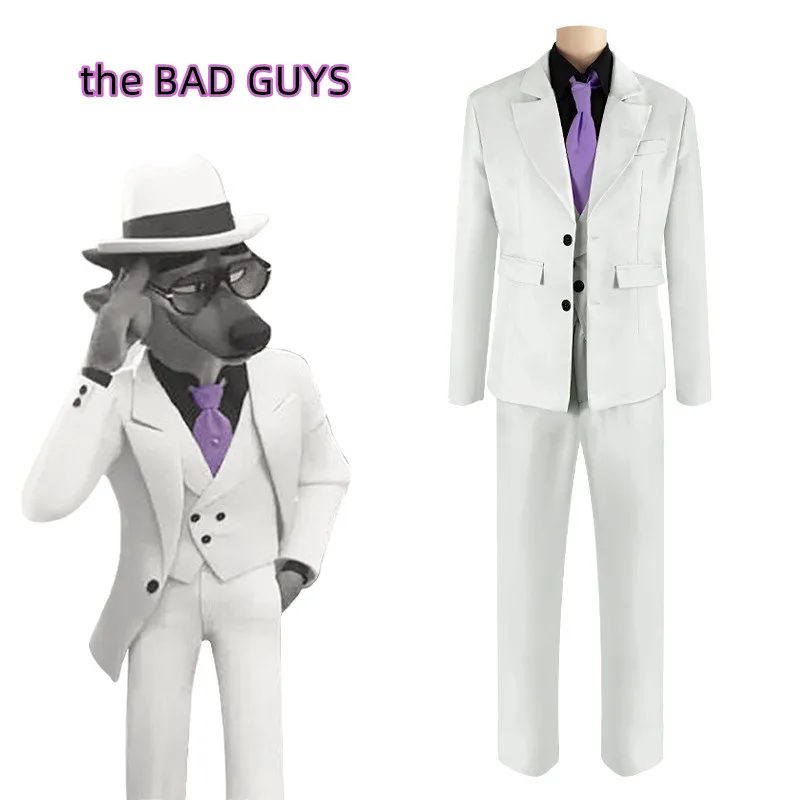 Новое поступление Аниме плохие парни плохий Волк Полный комплект костюм для