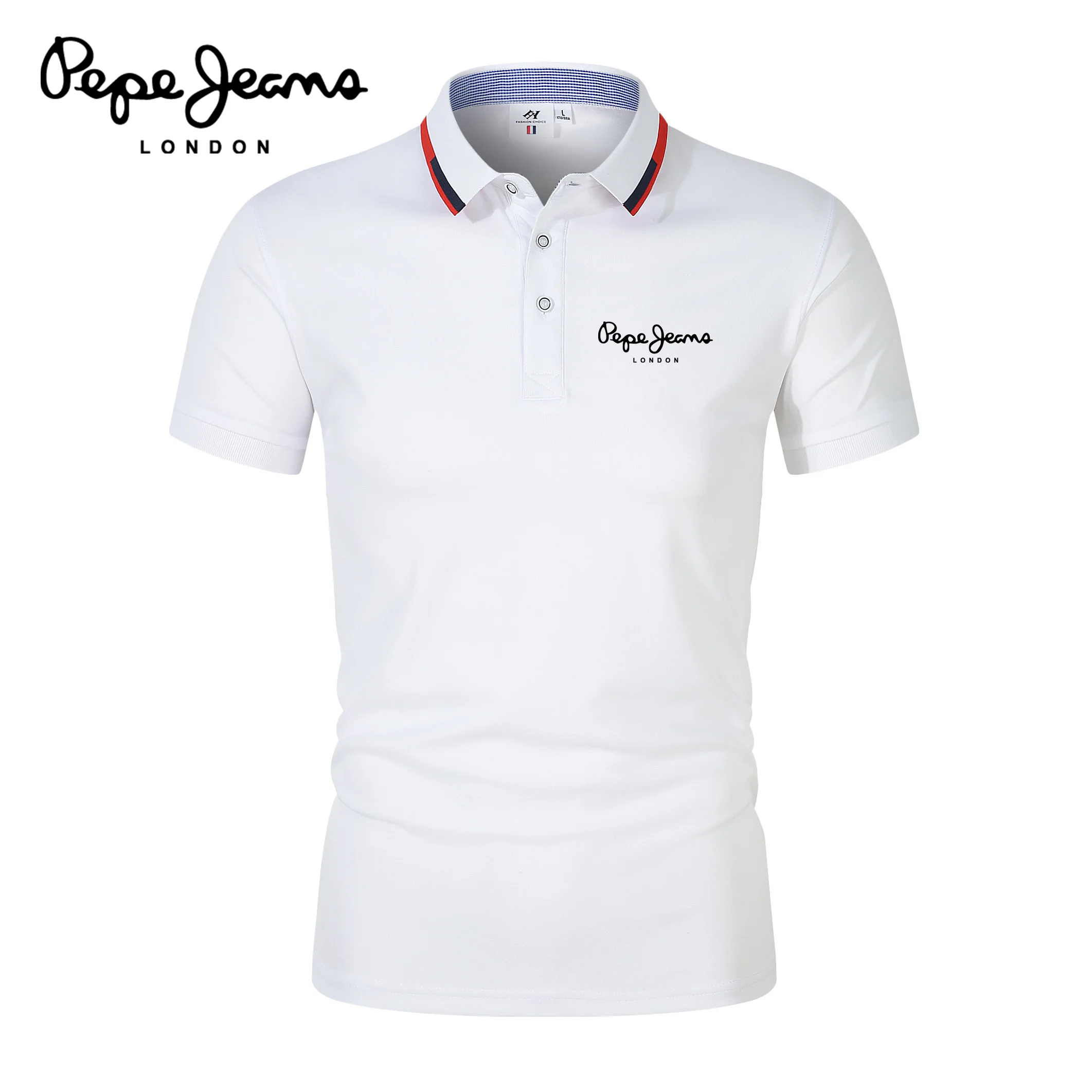 

New Summer High Quality Men Polo Shirts Casual Business Social Short Sleeve Mens Shirts Stand Collar Comfortable Polo Shirt Men