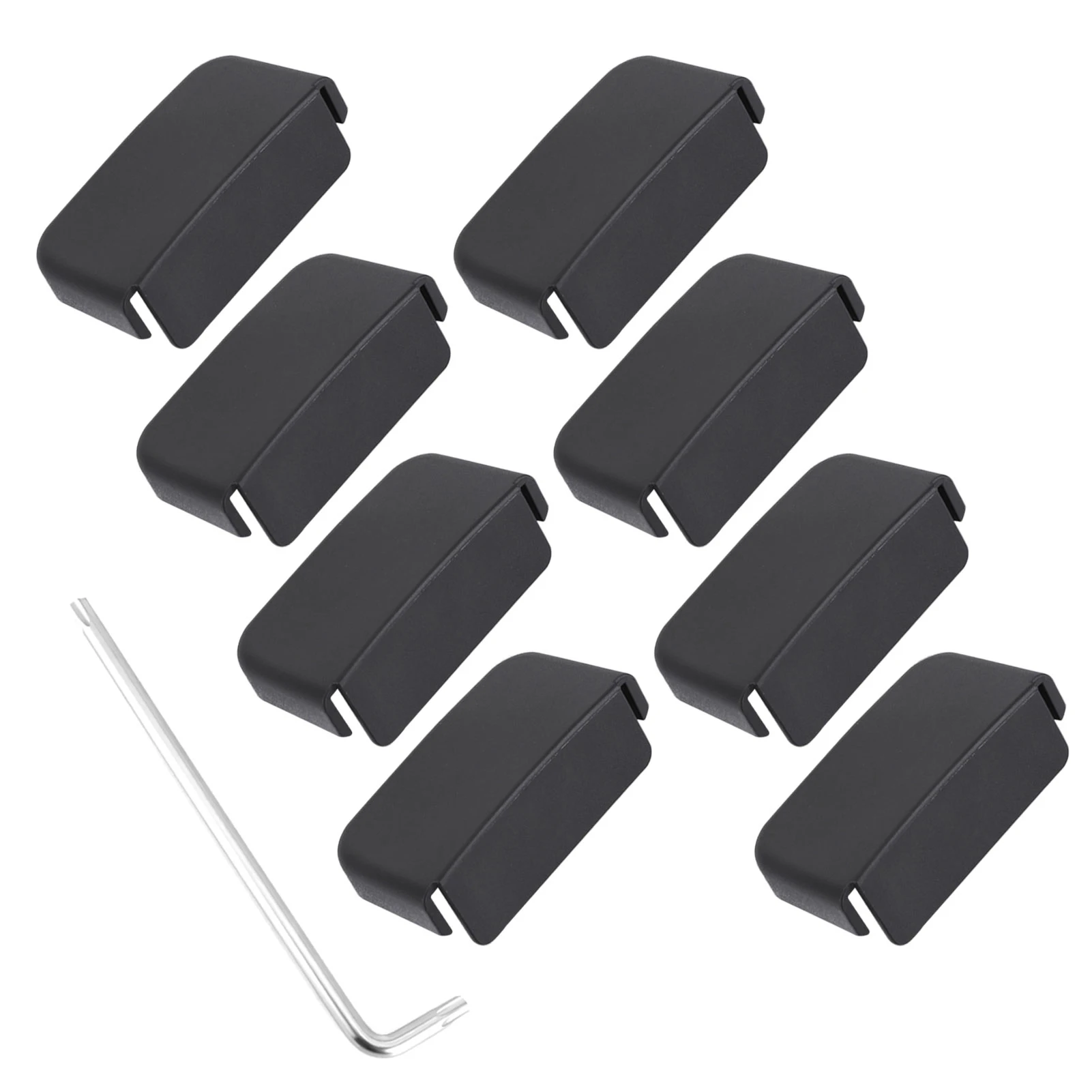 

4/8pcs Car Anti-kick Prevent Cuts Soft Rubber Plug Rear Seat Slide Rail Plug Easy Installation for Tesla Model 3 Y 2021