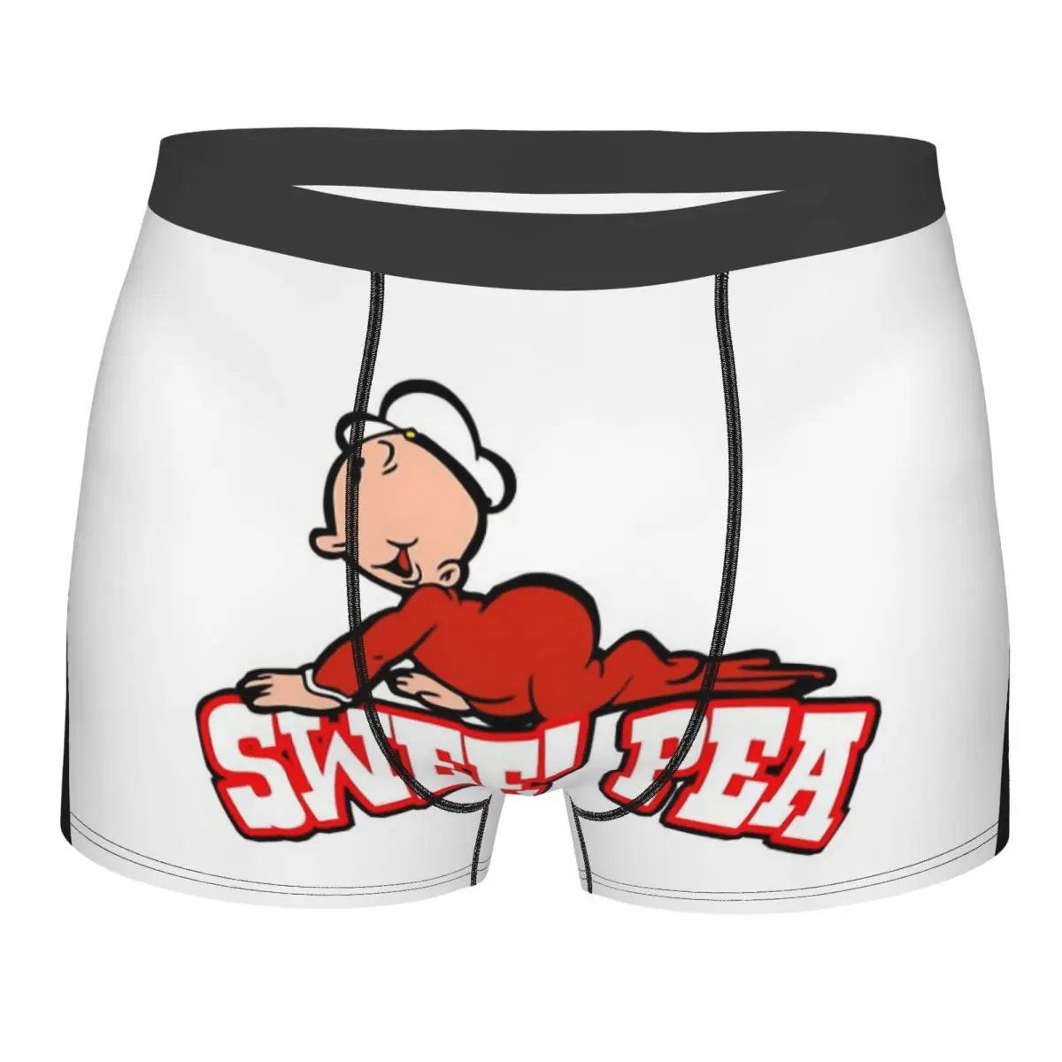 

Popeye The Sailor Man Cartoon Child Swee Pea Underpants Homme Panties Men's Underwear Comfortable Shorts Boxer Briefs