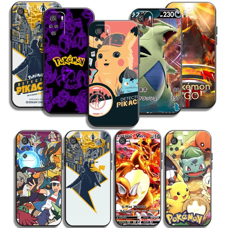 

Pokemon Pikachu Phone Cases For Xiaomi Redmi Redmi 7 7A Note 8 Pro 8T 8 2021 8 7 7 Pro 8 8A 8 Pro Funda Back Cover Coque
