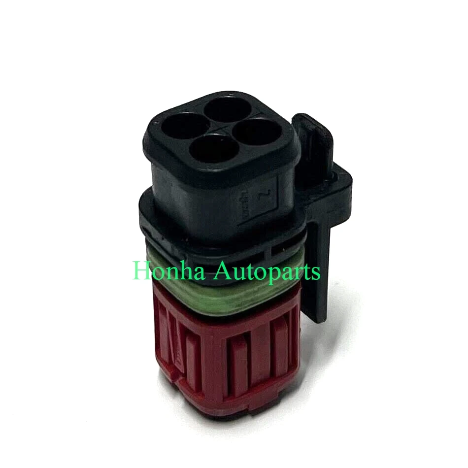 

5pcs/lot 4 Way amp/tyco waterproof electrical connector Plug kits with terminals 1337352-1