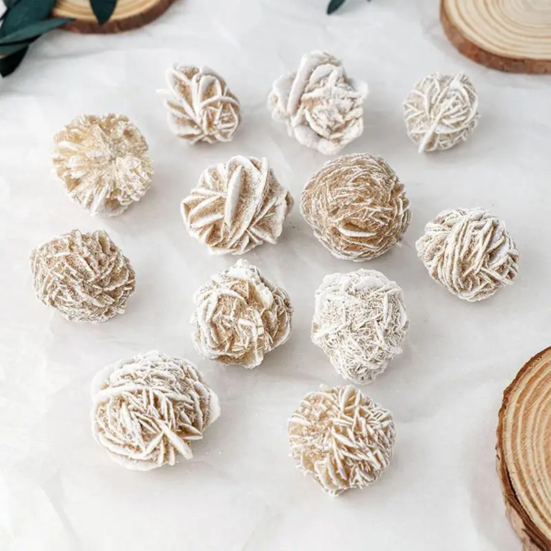 Кристаллы селенита уникальные натуральные пустынные розы кристаллы шероховатый