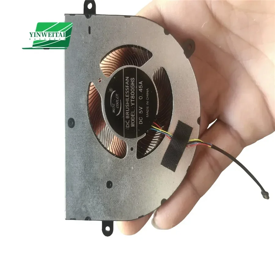 Вентилятор процессора для Clevo x / c550 c600 V.2 YT8005HS 5 В 0 45 А GA61B2H PFTB 12 23 Диаметр см