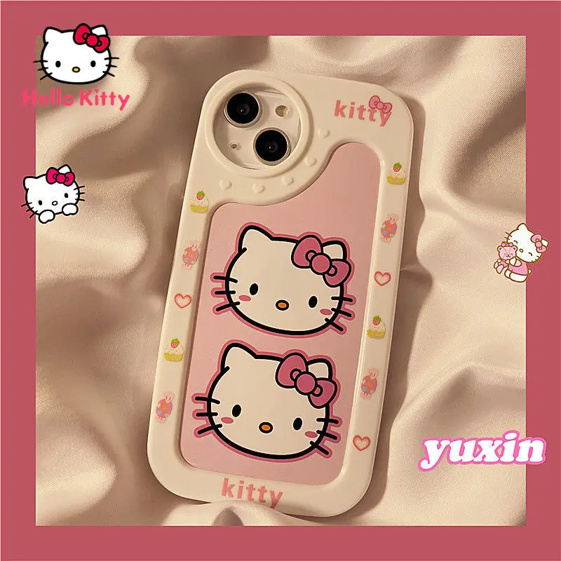 

Hello Kitty cartoon case for iPhone 11 12 13 Pro max 12por 12por max 13por 13por max xs max Phone Shockproof Case Cover