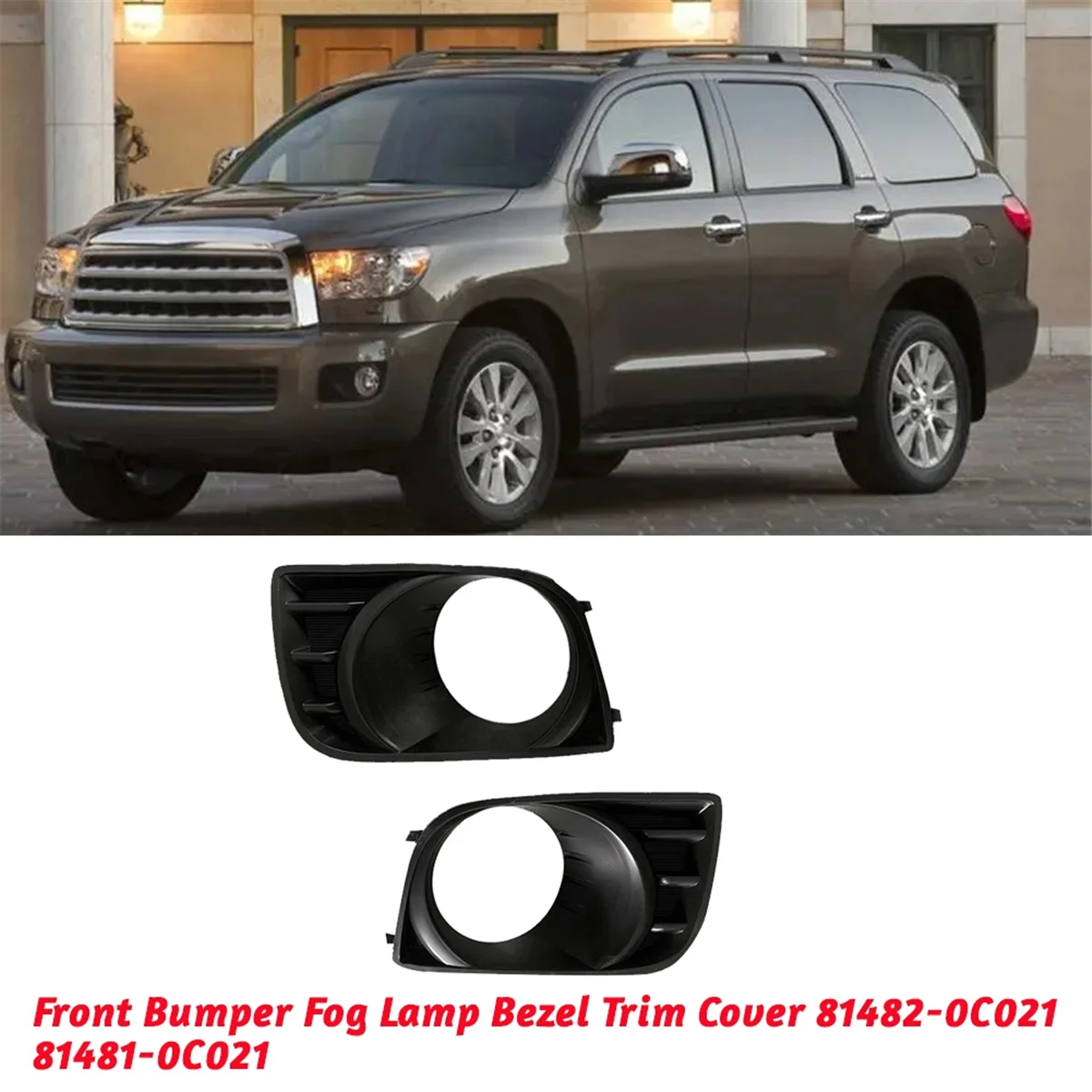 1 пара противотуманных фар для переднего бампера автомобиля обшивка ободка