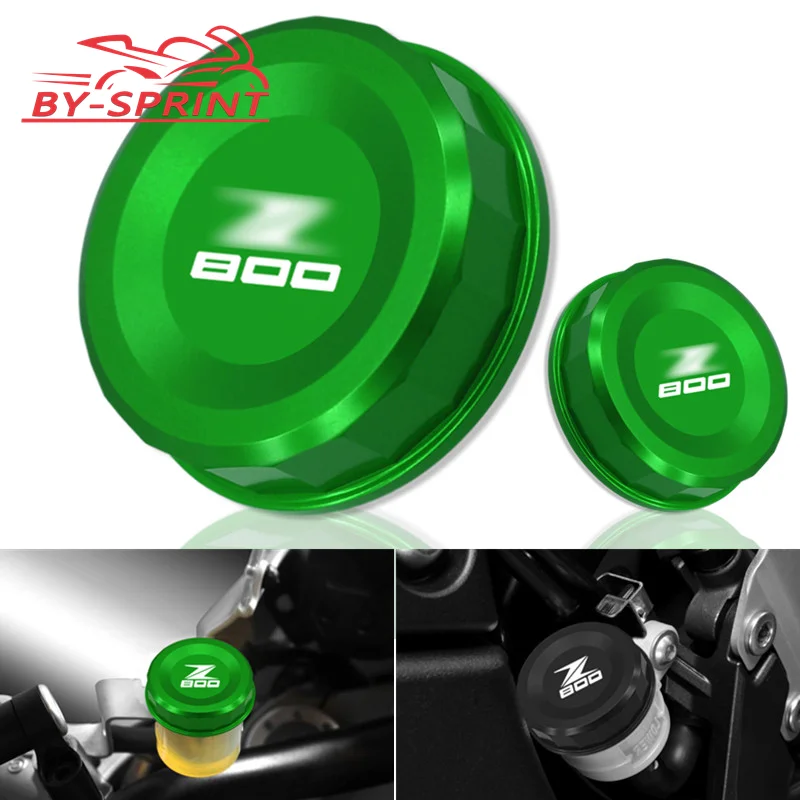 

Задний тормозной цилиндр для Kawasaki Z800 2013 2014 2015 2016 CNC Крышка Резервуара детали и логотип Z 800
