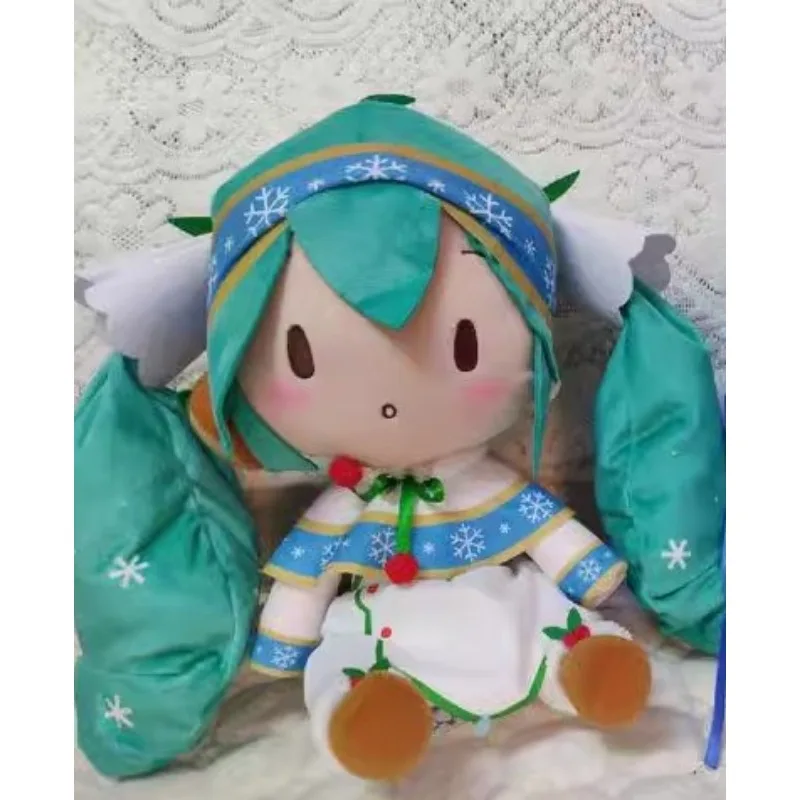 В наличии оригинальная плюшевая игрушка Hatsune Miku SNOW MIKU 2015 Fufu персонаж мультфильма