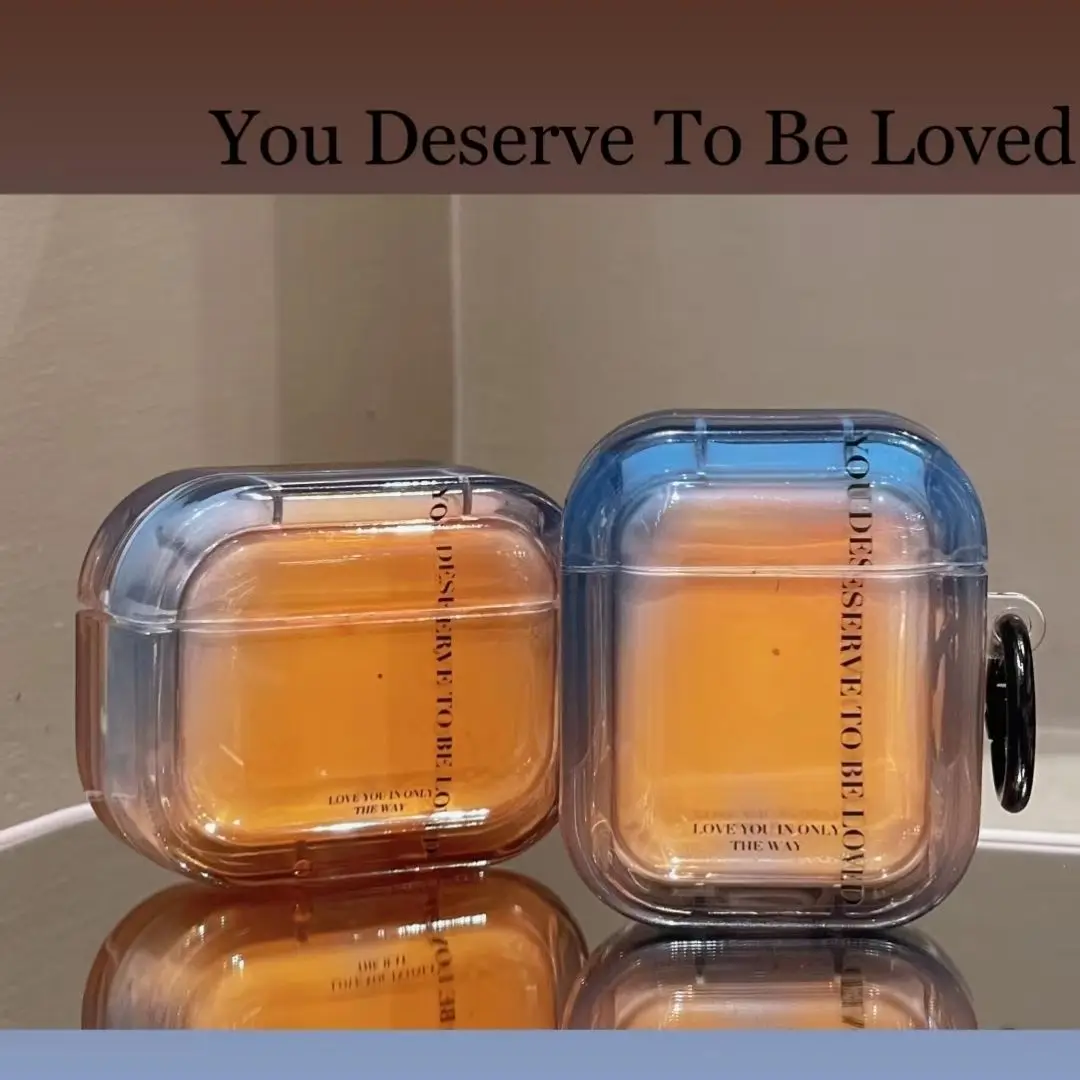 Гладкие коричневые наушники зеркальные для Airpods 1 2 3 Pro Airpod зеркальный защитный