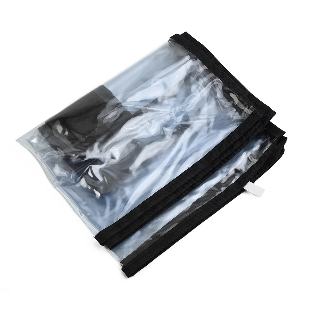 

Практичная Полезная Новая прочная защитная крышка для багажа прозрачная + черная Дорожная Водонепроницаемая 1 шт. Чехол для багажа