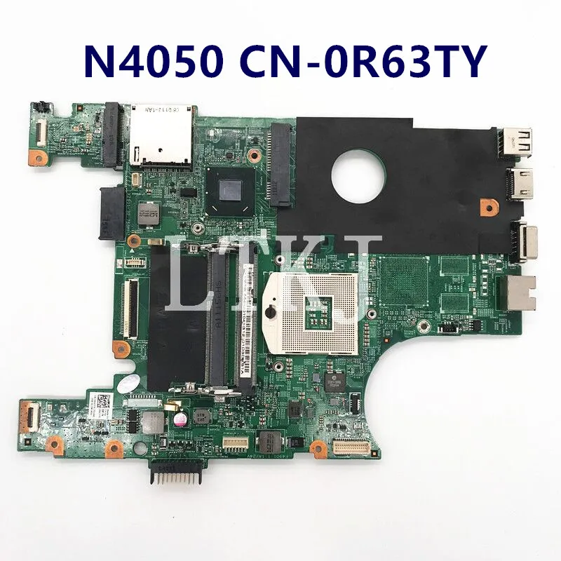 CN-0R63TY 0R63TY R63TY Free Shipping High Quality Mainboard For DELL N4050 Laptop Motherboard 100% Full Working Well