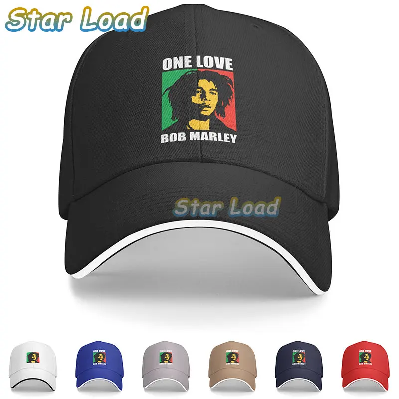 

Jamaica Singer Reggae Rock Bob Marley Baseball Cap Adult Adjustable Dad Hat Women Men Summer Outdoor Snapback Caps Trucker Hats