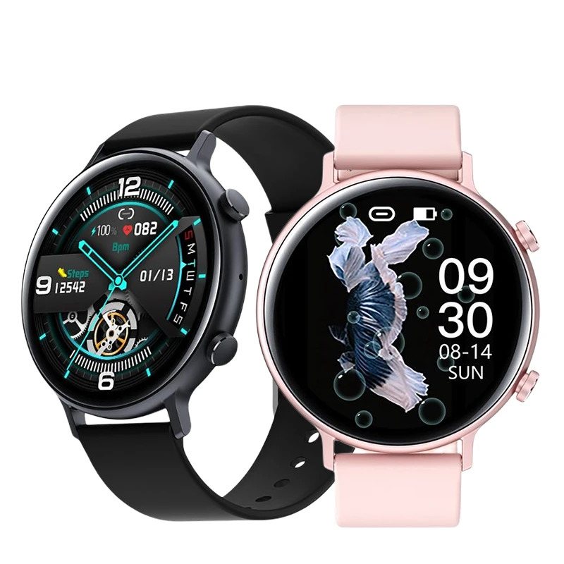 

2021 Smart Watch Men's Women Smartwatch IP68 Waterproof Watches Fitness Bracelet Heart Rate Monitor For Apple Samsung Android