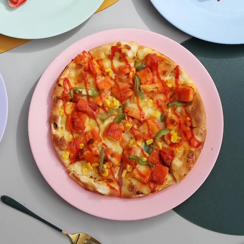 

Тарелка для закусок, уникальная креативная тарелка с гладкими краями для еды, портативная десертная тарелка