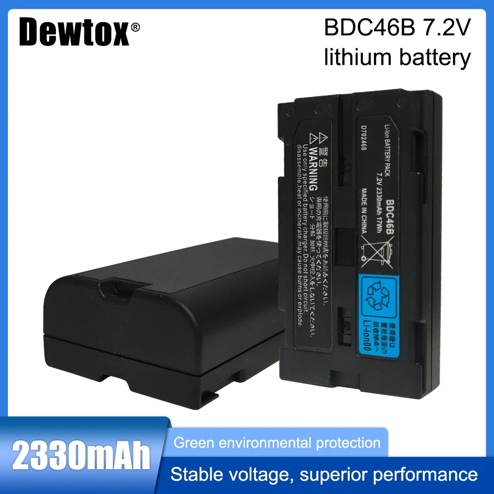 Высококачественный литий-ионный аккумулятор 7,2 в BDC46B для Dewtox Total Station SET230R SET300 330 530 630 мАч BDC-46B BDC46