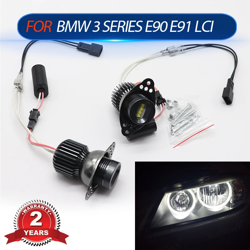 

Premium Quality DRL Daytime light 2 years warranty Angel Eyes Bulbs LED Marker Light for BMW 3 series E90 E91 LCI Halogen 09-11