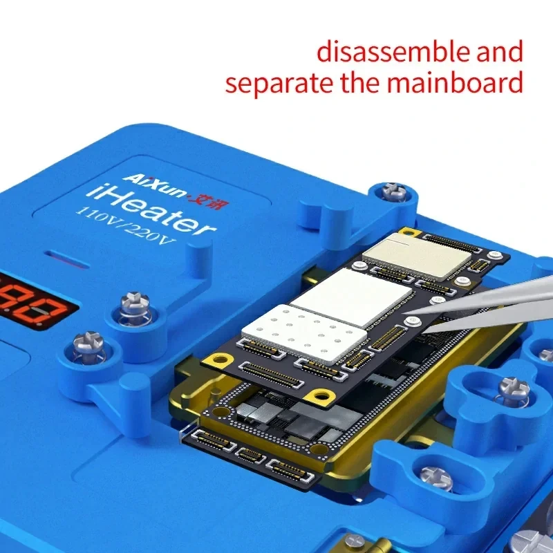 Интеллектуальная станция для распайки AiXun iHeater Pro поддержка нагревательных