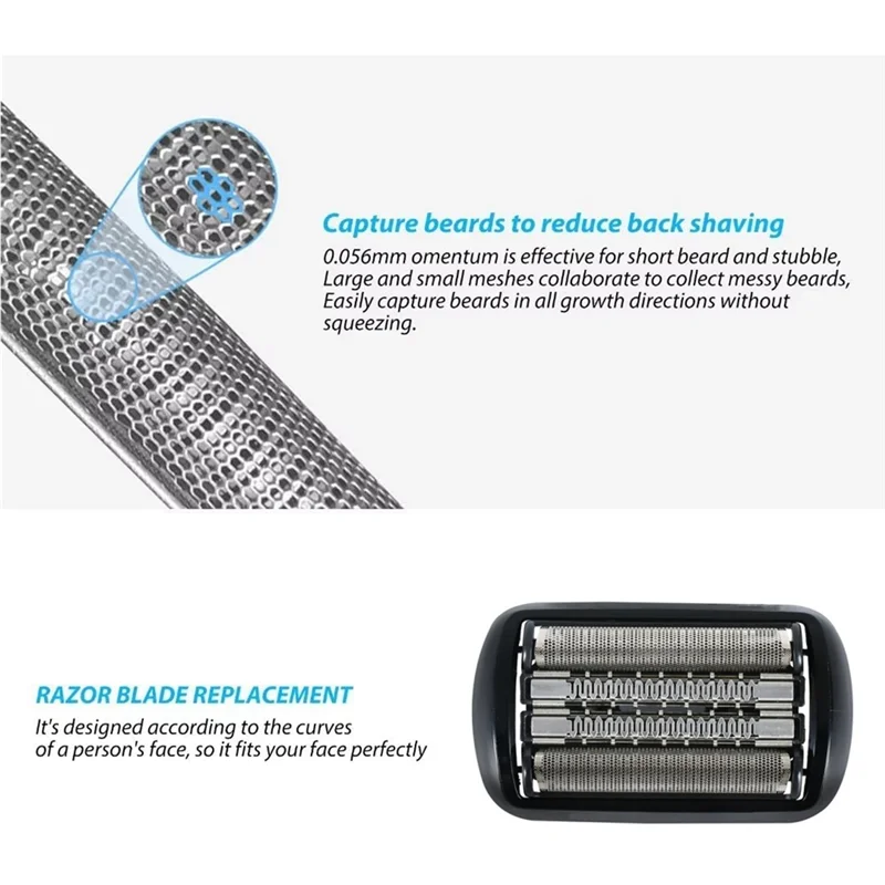 92B 90B Сменная бритвенная головка для электробритв Braun Series 9 9290Cc 9291Cc 9370Cc 9293S 9385Cc