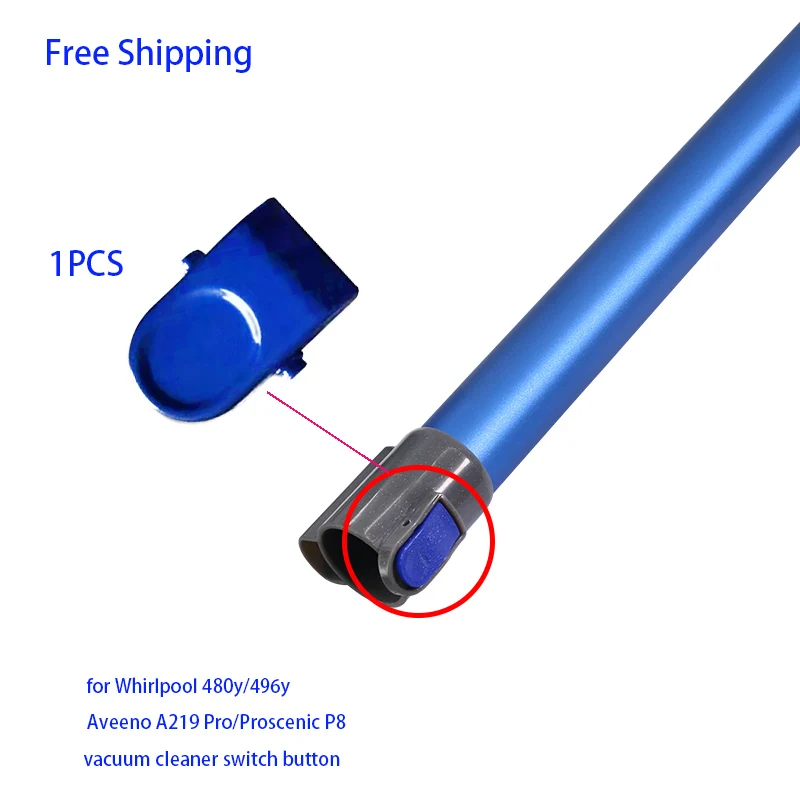 1 шт. Whirlpool 480y/496y кнопка переключения для Aveeno A219 Pro/Proscenic P8/Proscenic P11 пылесос