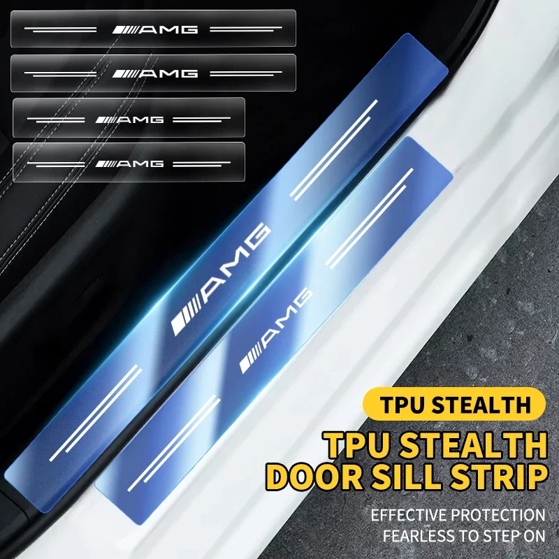 4 шт. наклейки для Mercedes Benz AMG C E S A CLC clase W205 W176 W177