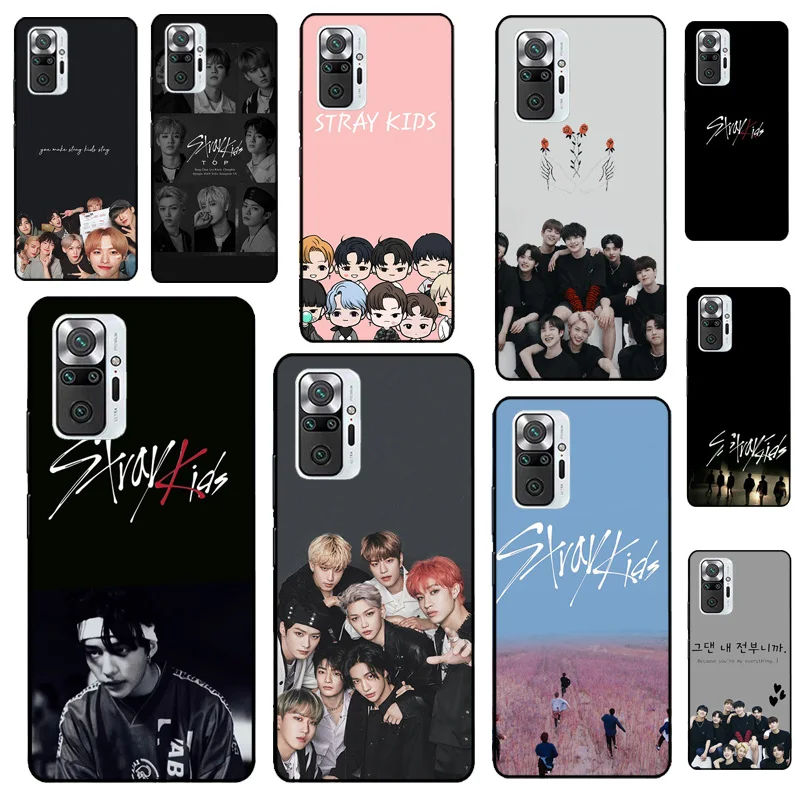 Чехол для телефона KPop Stray Kids Xiaomi Redmi Note 11 Pro 10 9 8 8T 9S 10S задняя крышка 9A 9T 9C - купить по