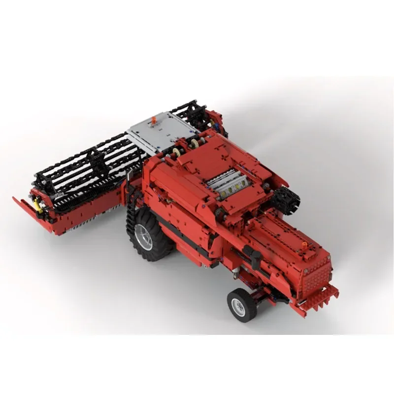 Красная Новинка электронная VersionGround FarmingHarvester3465Parts модель строительного блока на