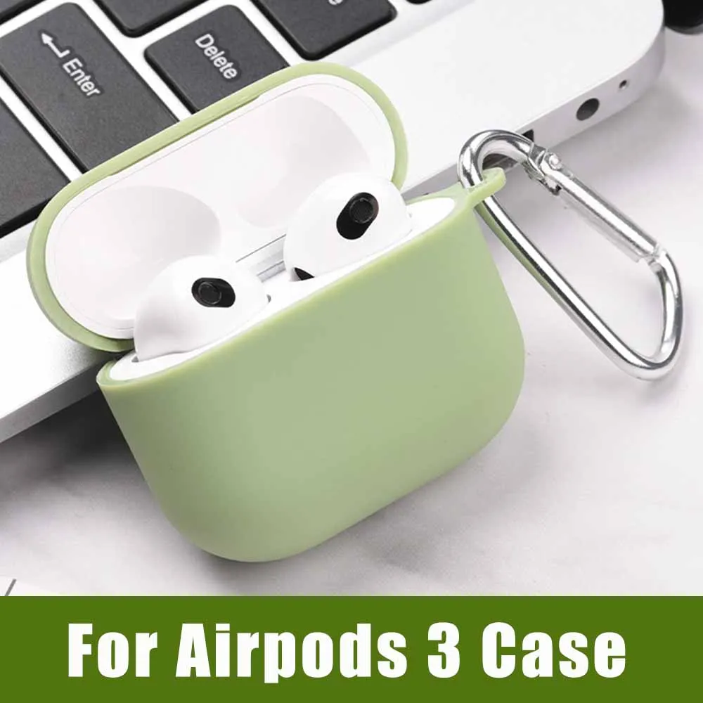

Silicone Case For Airpods 3 Pro Cover Colorful Protective Earphone Case For Apple Airpods Pro 3 2 1 AirPod Cover Headphones Case