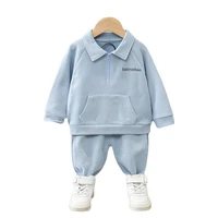 new spring autumn baby girls clothes children boys casual t shirt pants 2pcssets toddler sports costume infant kids tracksuits