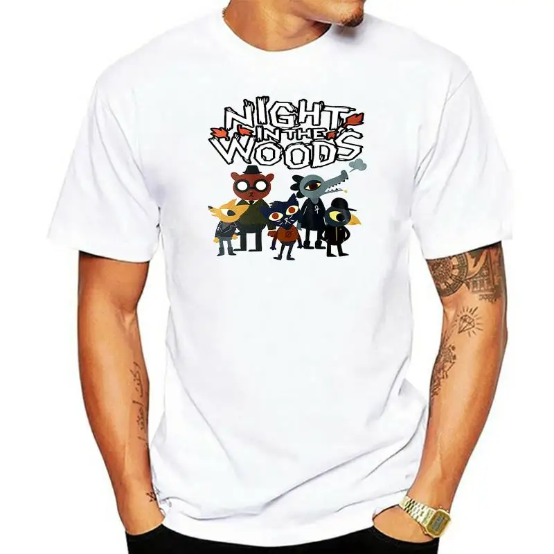 

Night In The Woods Graphic T-Shirt, Premium Cotton Tee Funny