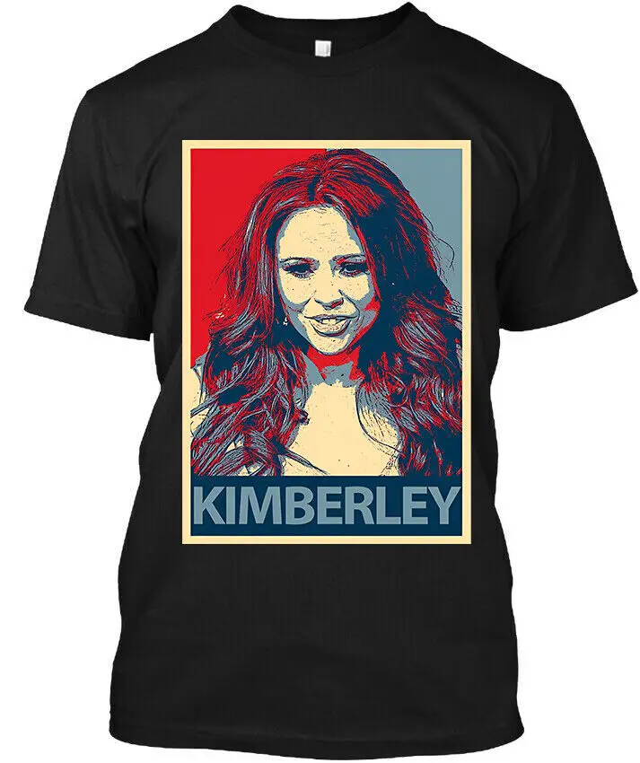 НОВЫЙ! ! Футболка Kimberley Walsh English Singer TV Personality в стиле ретро S-4XL