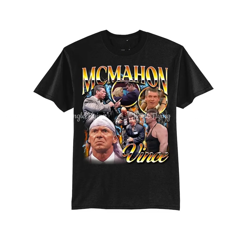 Рубашка Mcmahon из чистого хлопка Винтажная футболка подарок для женщин и мужчин